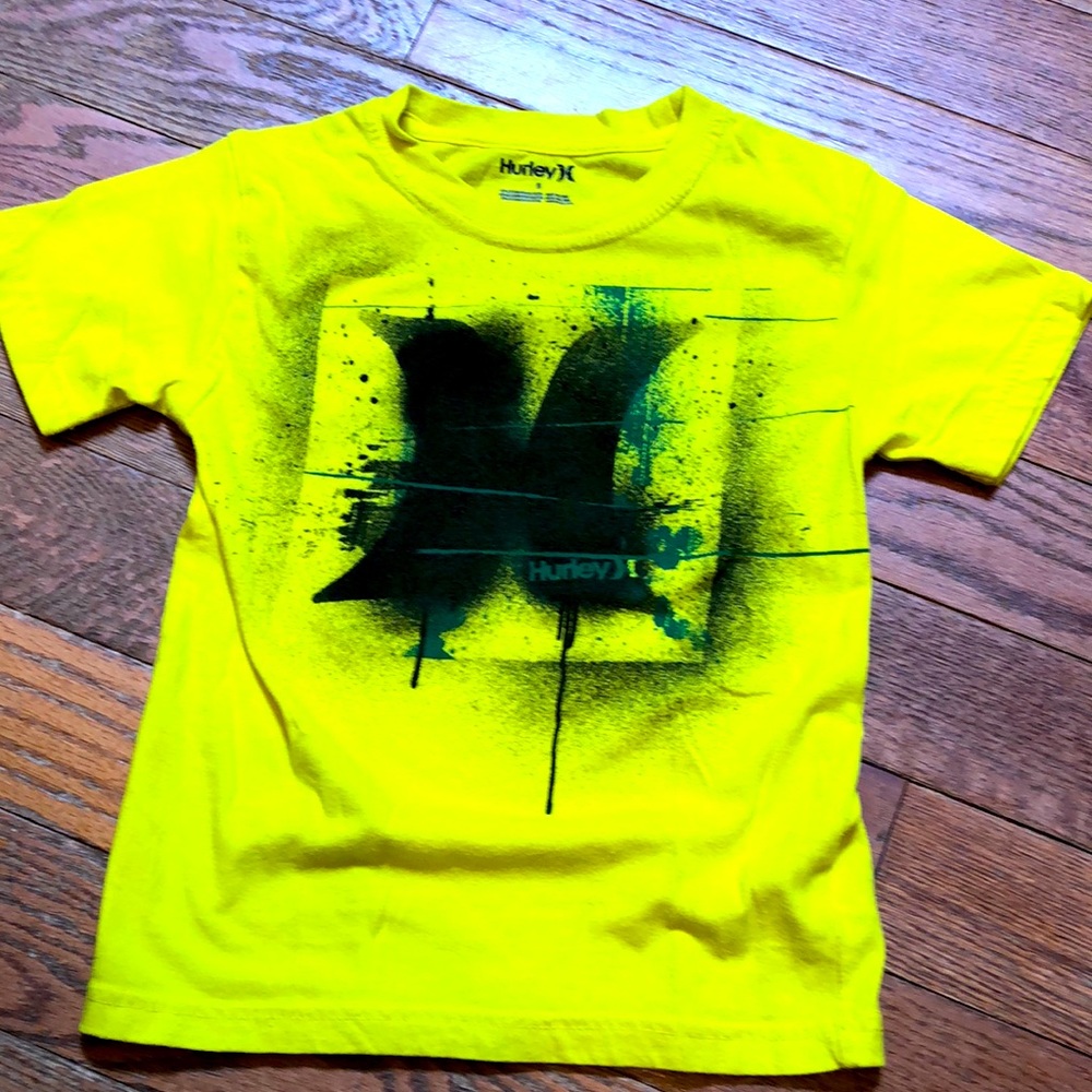 Bright Yellow Hurley Tee